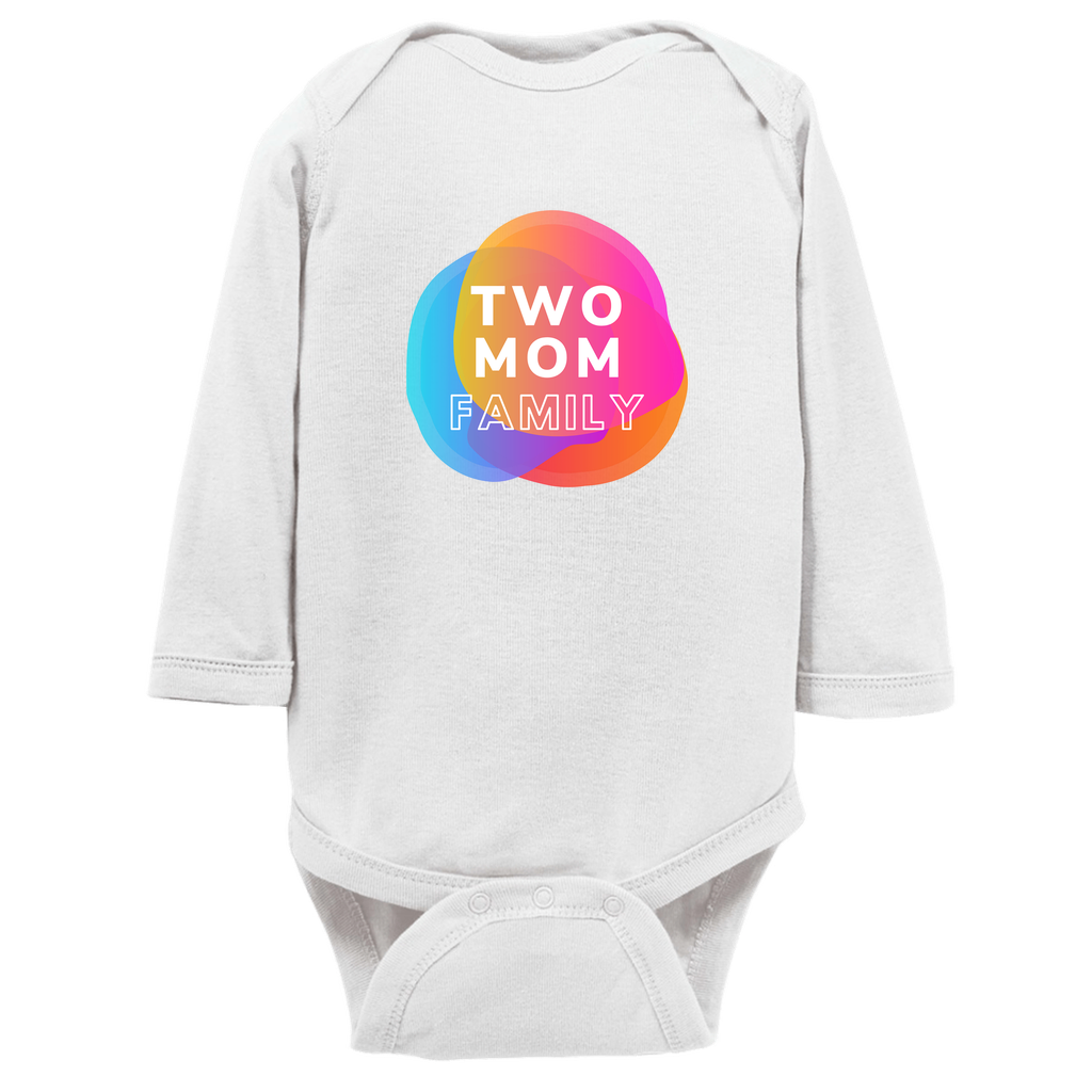 Onesie Lesbian Moms Baby Clothes Two Mommies Two Moms Baby Clothes