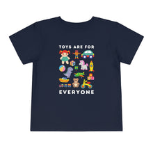 Load image into Gallery viewer, Toys Are For Everyone Toddler T-Shirt
