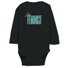 Load image into Gallery viewer, Little Feminist Long Sleeve Bodysuit
