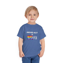 Load image into Gallery viewer, Proud Ally of Love Toddler T-Shirt

