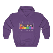Load image into Gallery viewer, No Human is Illegal Hoodie
