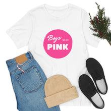 Load image into Gallery viewer, Boys Wear Pink T-Shirt
