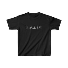 Load image into Gallery viewer, I&#39;m a Boy with Long Hair Youth T-Shirt
