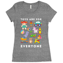 Load image into Gallery viewer, Toys Are For Everyone Fitted T-Shirt
