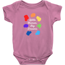 Load image into Gallery viewer, Little Human, Big Dreams Bodysuit
