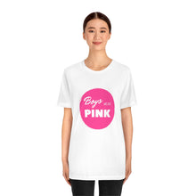 Load image into Gallery viewer, Boys Wear Pink T-Shirt
