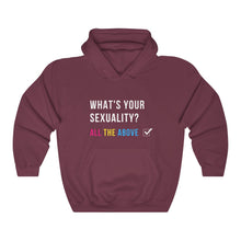 Load image into Gallery viewer, What&#39;s Your Sexuality Hoodie
