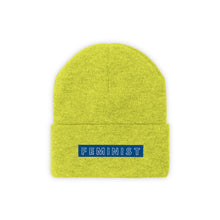 Load image into Gallery viewer, Feminist Knit Beanie
