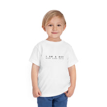 Load image into Gallery viewer, I&#39;m a Boy with Long Hair Toddler T-Shirt
