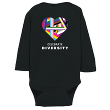 Load image into Gallery viewer, Celebrate Diversity Long Sleeve Bodysuit
